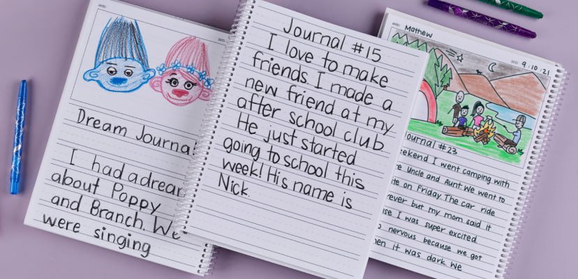 HAND WRITING & STORY JOURNALS