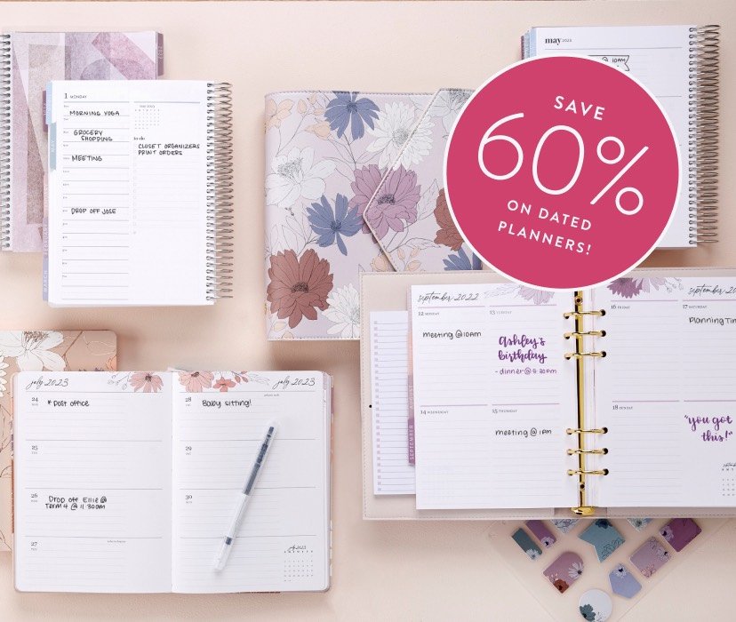Save 60% on dated LifePlanners!