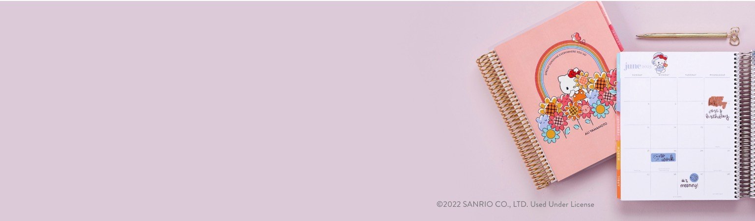 Click to go to our Special Edition Hello kitty LifePlanner™