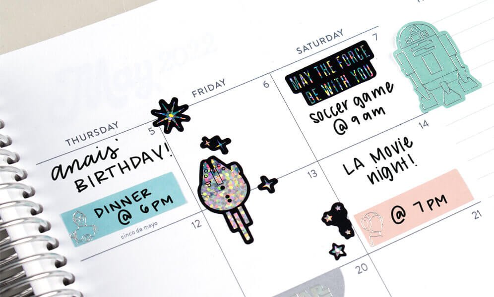 Using Erin Condren Stickers in a Happy Planner – Creating & Co