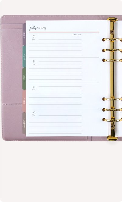 coiled weekly lifeplanner