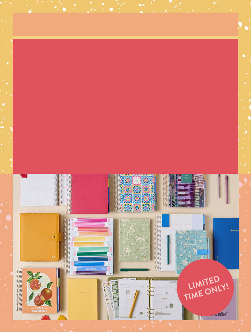 Celebrate National Planner Day! 20% OFF Dated Planners! Click to shop now.
