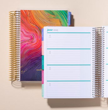 a5 Weekly Planners. Click to shop.