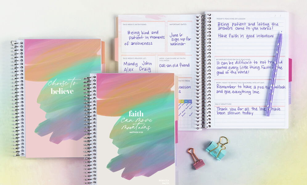 Anchored in Faith  Faith Based Daily Planner