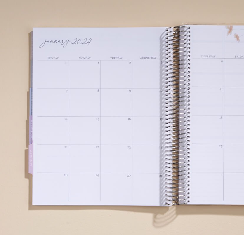 calendar month page