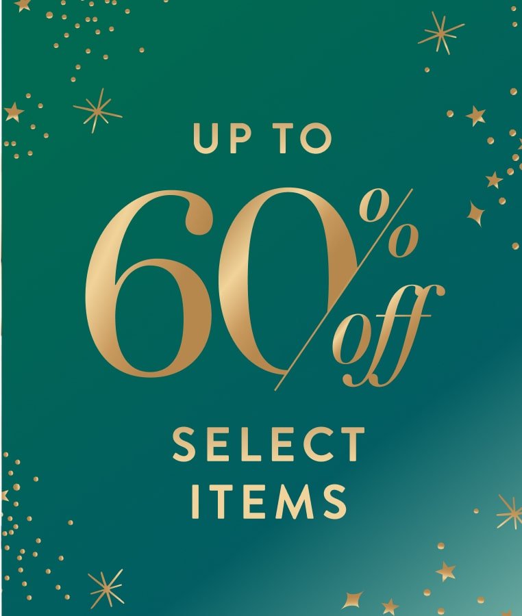Up to 60% off select items