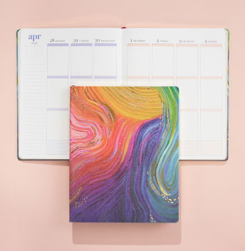 Large 8 by 10 Softbound Planners. Click to shop now.