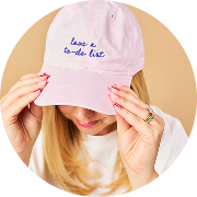 25% Off Embroidered Hats