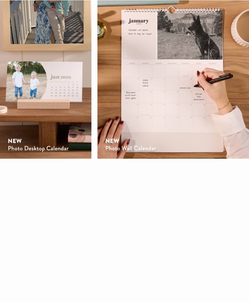 Collection of 2026 planners and accessories. Click to shop now.
