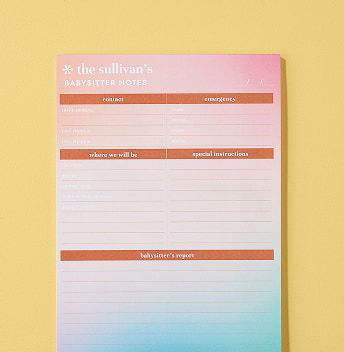 Custom guideD Notepads. Click to shop now.