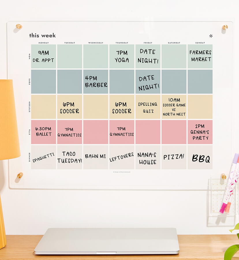 Tools to keep summer schedules simple & stress-free. Click to shop now.