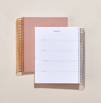 Undated Planners. Click to shop now.