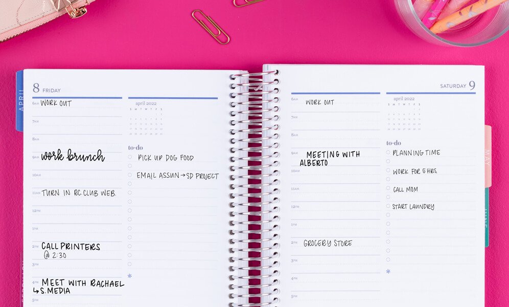 How To Use a Daily Planner + Tips | Erin Condren