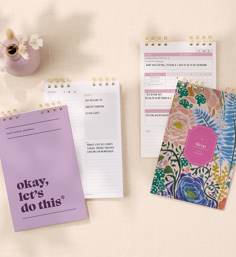 Sleep better, plan smarter, & stay on track. Top Spiral Notepads. Click to shop now!