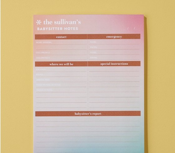 Custom Guided Notepads 