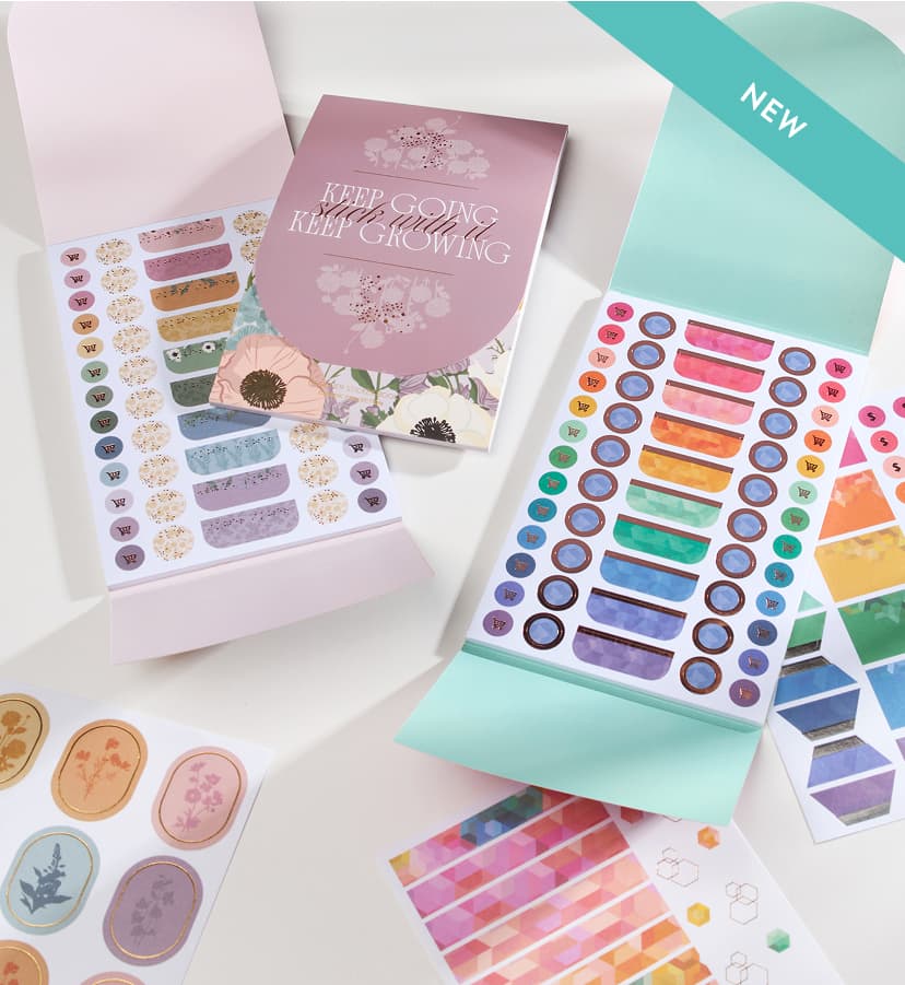 New Assorted Colorful and Earth Tone stickers click to shop now.