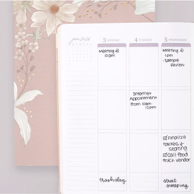 Softbound Planner. Click to shop now.