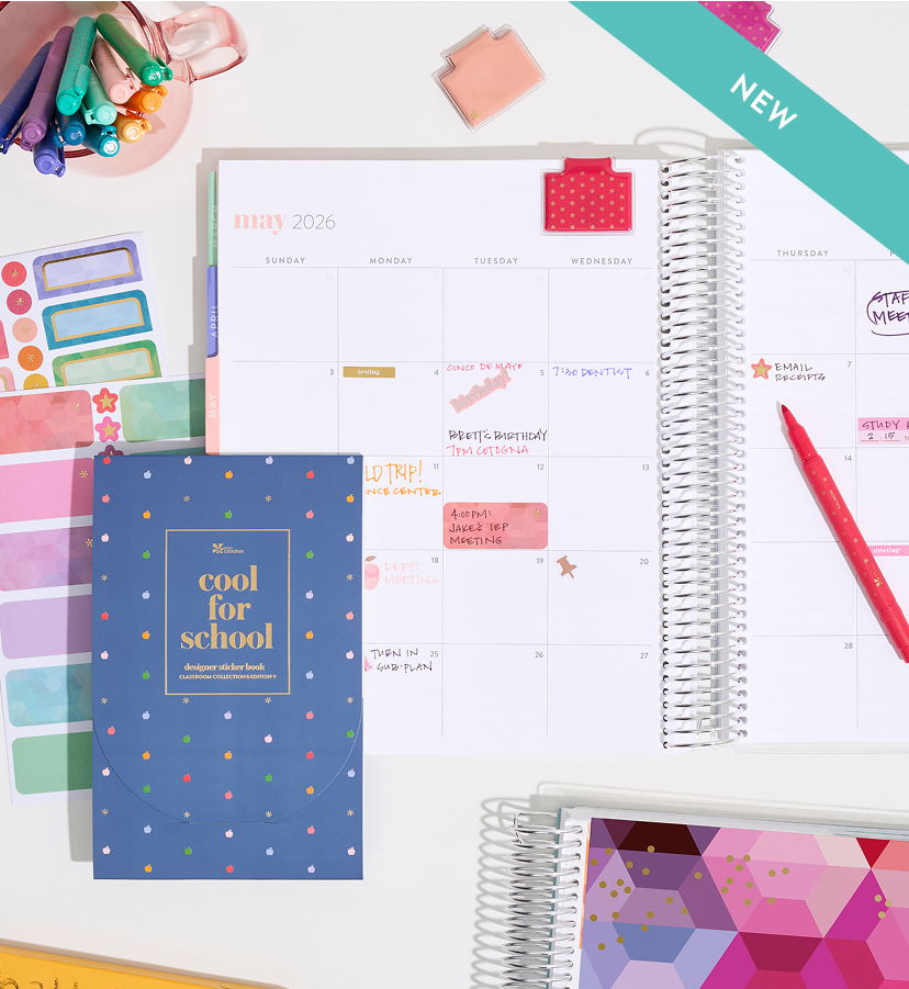  New teacher lesson planner and accessories. Click to shop now.