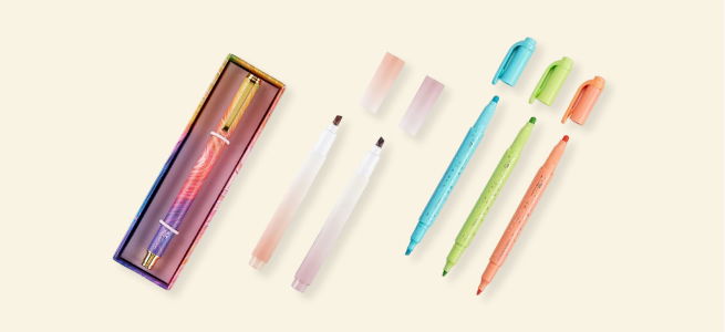 assorted writing tools