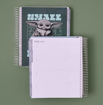 Star Wars Academic Planners. Click to shop now.