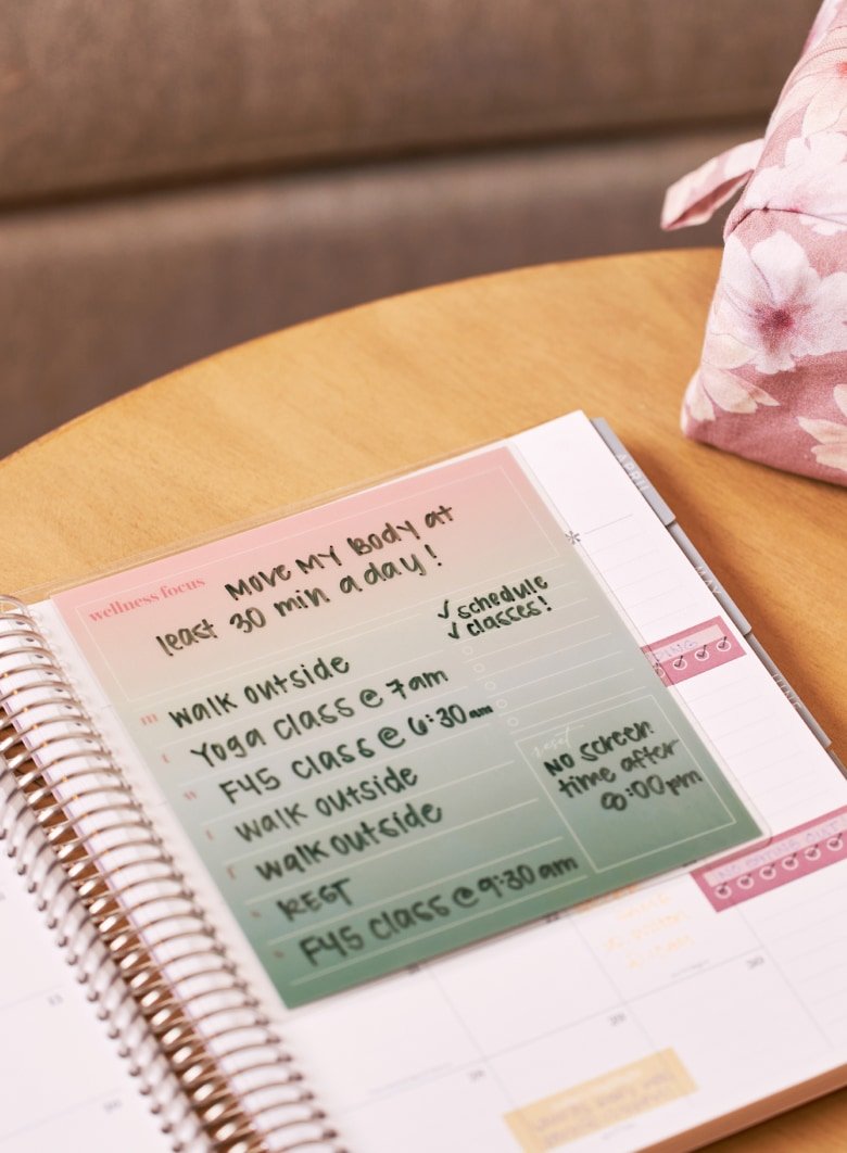 close up of special edition wellness dashboard
