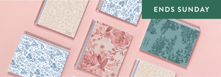 Ends Sunday: up to 50% Off Select Notebooks. Click to shop now.