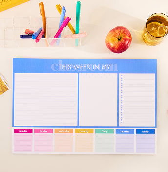 Custom Guided Desk Pads