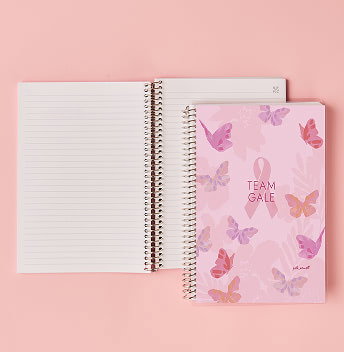Breast Cancer Awareness Notebooks