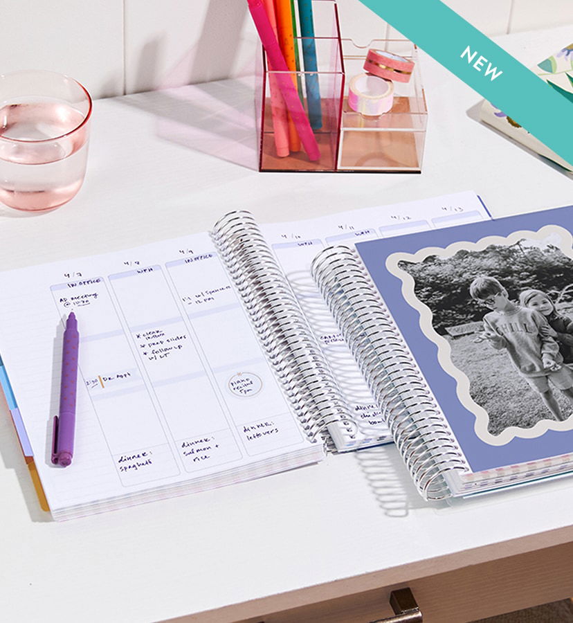 New Undated Planners. Click to shop now.