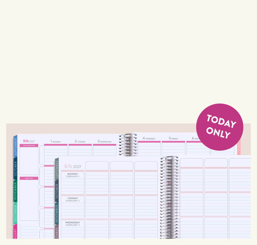 Image showing the Mini Notepad. A free gift for any LifePlanner™ purchase. Click to Shop now! Limited Quantities!