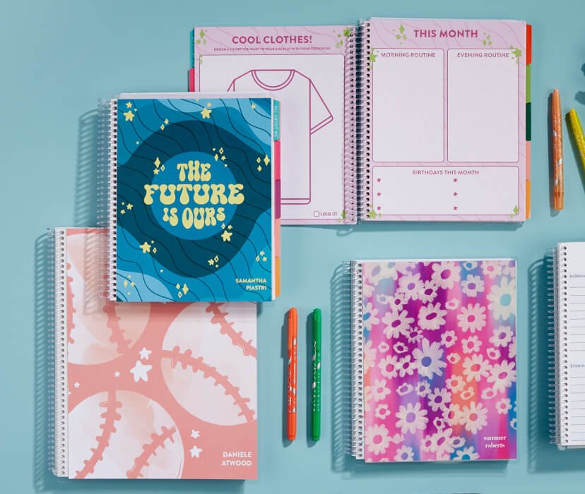 2 Count Notebook Note Pads Kids Journals for Girls Kids Notepads