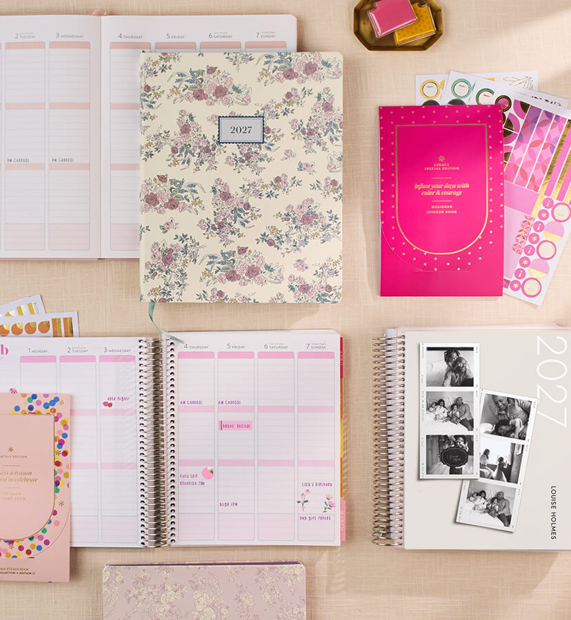Stay organized, inspired, & intentional. New 2027 Planners! Click to shop now!