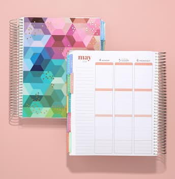 Red Slipper Quote Front & Back Cover Set For Erin Condren Life Planner