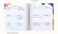 Peacock Softbound Teacher Lesson Planner