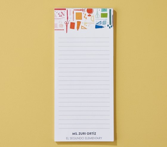  personalized list pads 