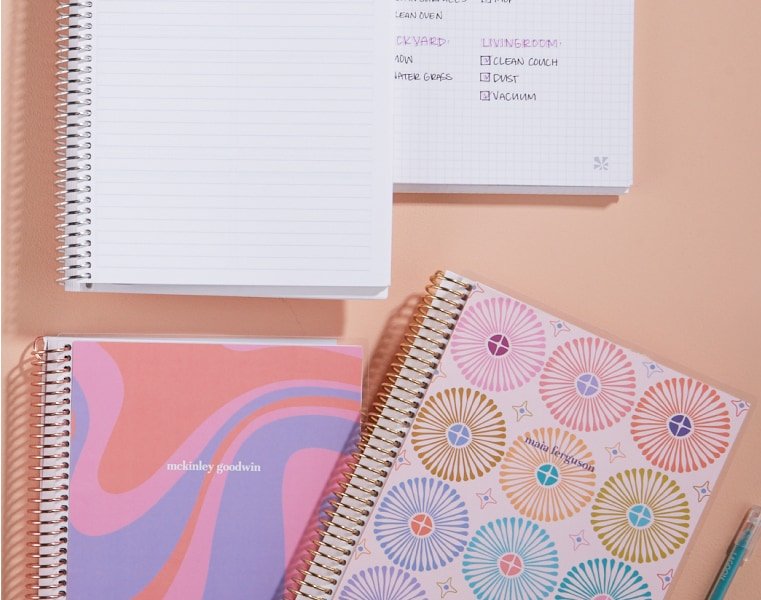 Coiled notebooks