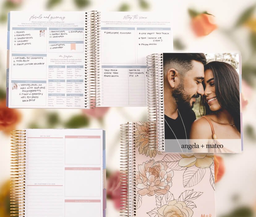 was zwanger Schepsel Personalized Wedding Planner & Organizer | Erin Condren