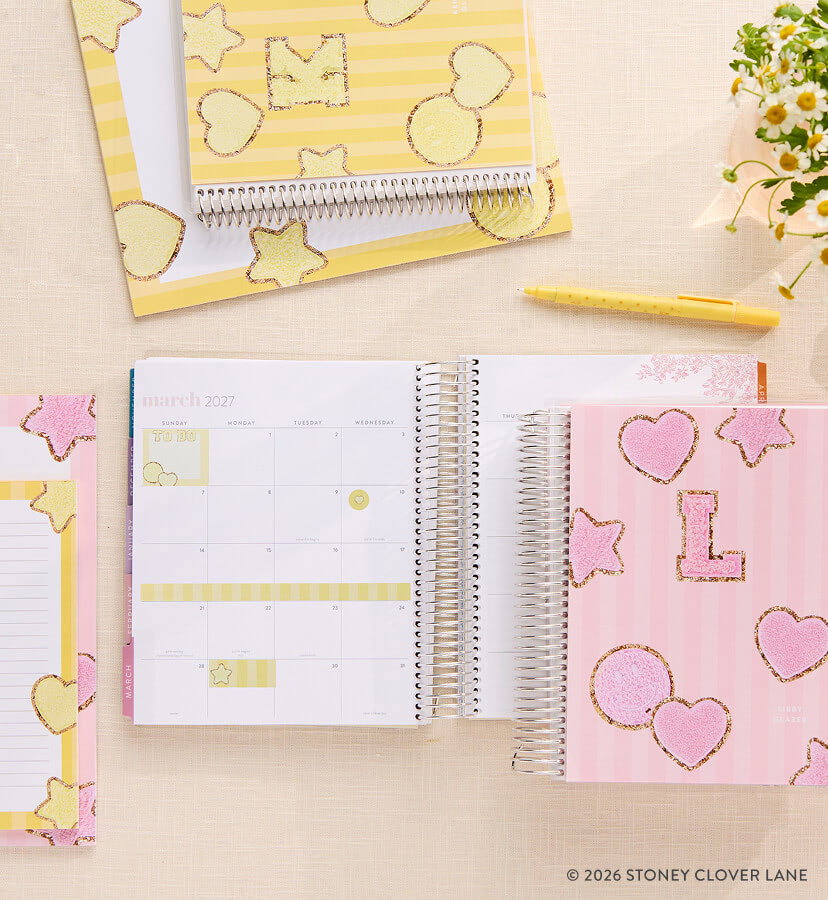 Customized & joyful: New Stoney Clover x Erin Condren collection.