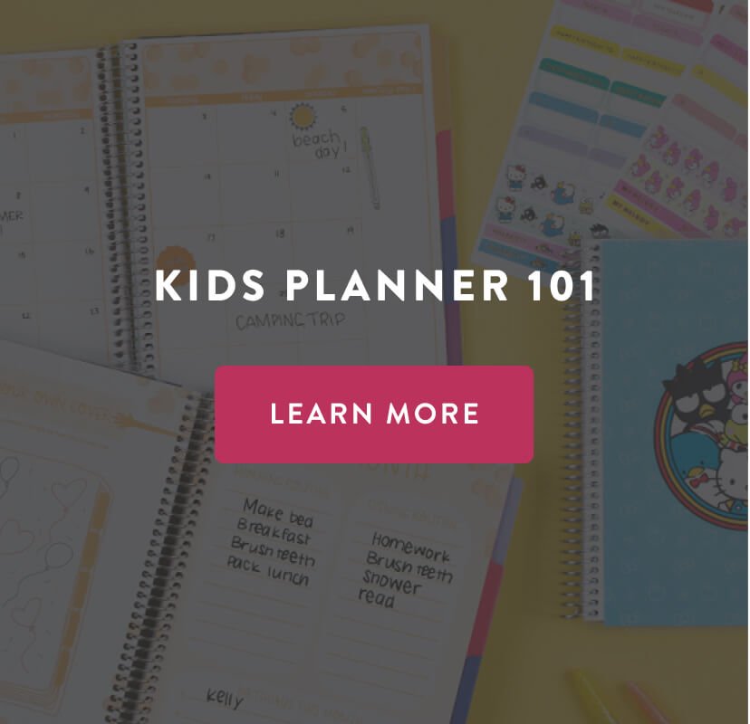 kids planner 101