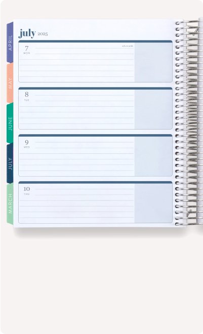 coiled weekly lifeplanner