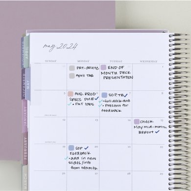 Monthly Planners. Click to shop now.