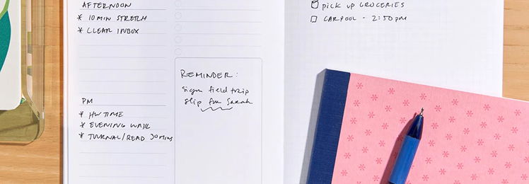 50% off petite planners and noteboooks. Click to shop now!