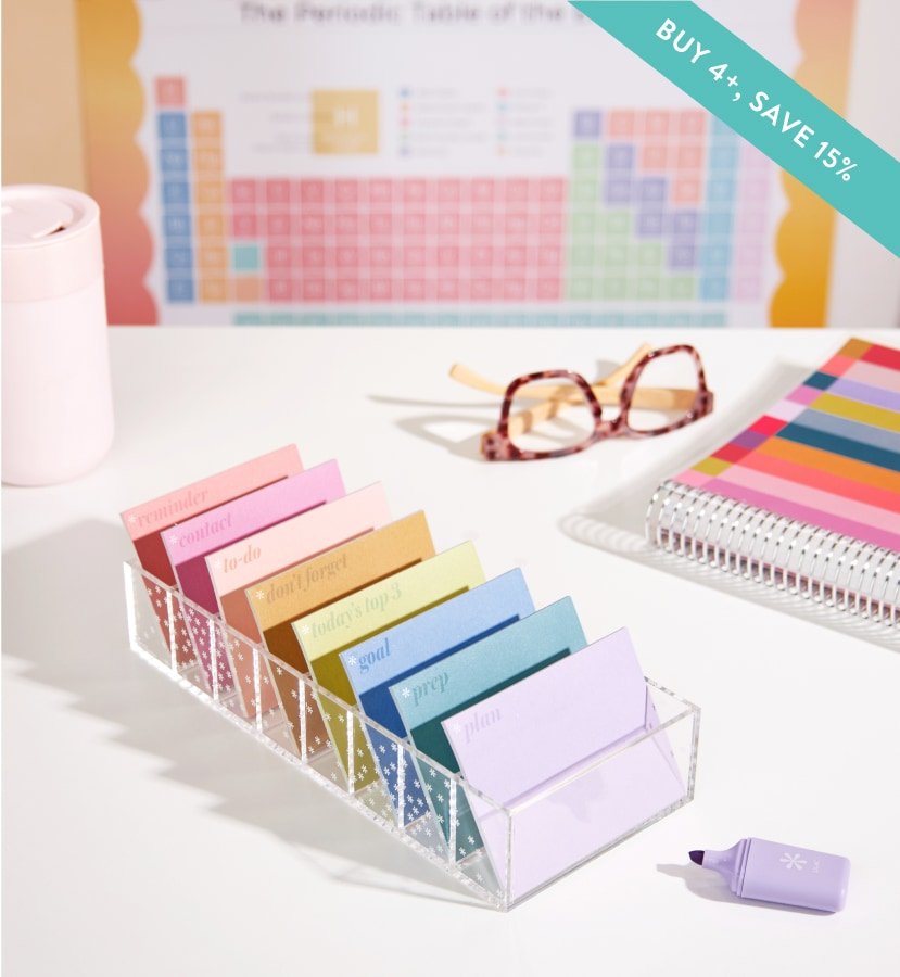 New Planning Accessories. Buy 4 or more, save 15%. Click to shop now.