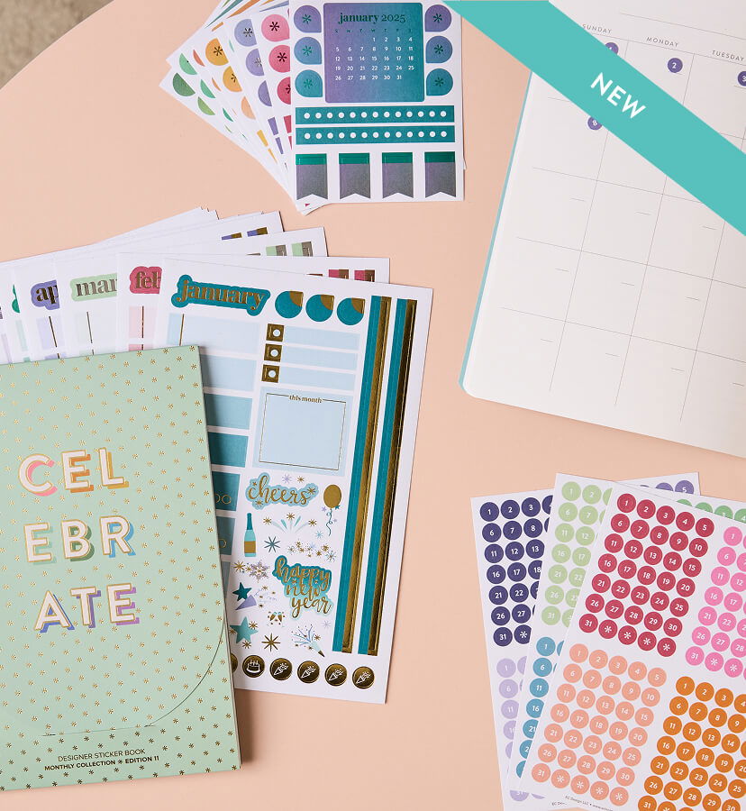 Collection photo of NEW stickers. Click to shop now.