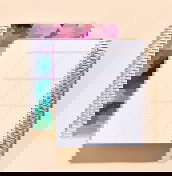 Undated Coiled LifePlanner. Click to shop now.