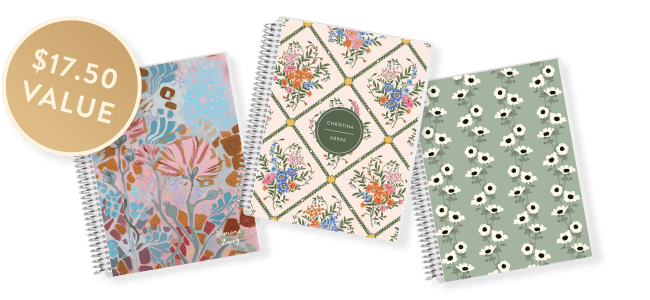 $10 Special edition coiled 7x9 notebooks. $17.50 value.