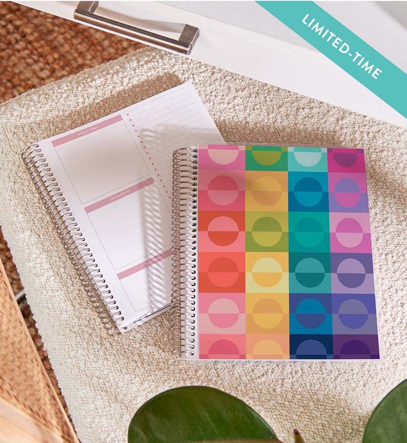 New Undated Planners. Click to shop now.