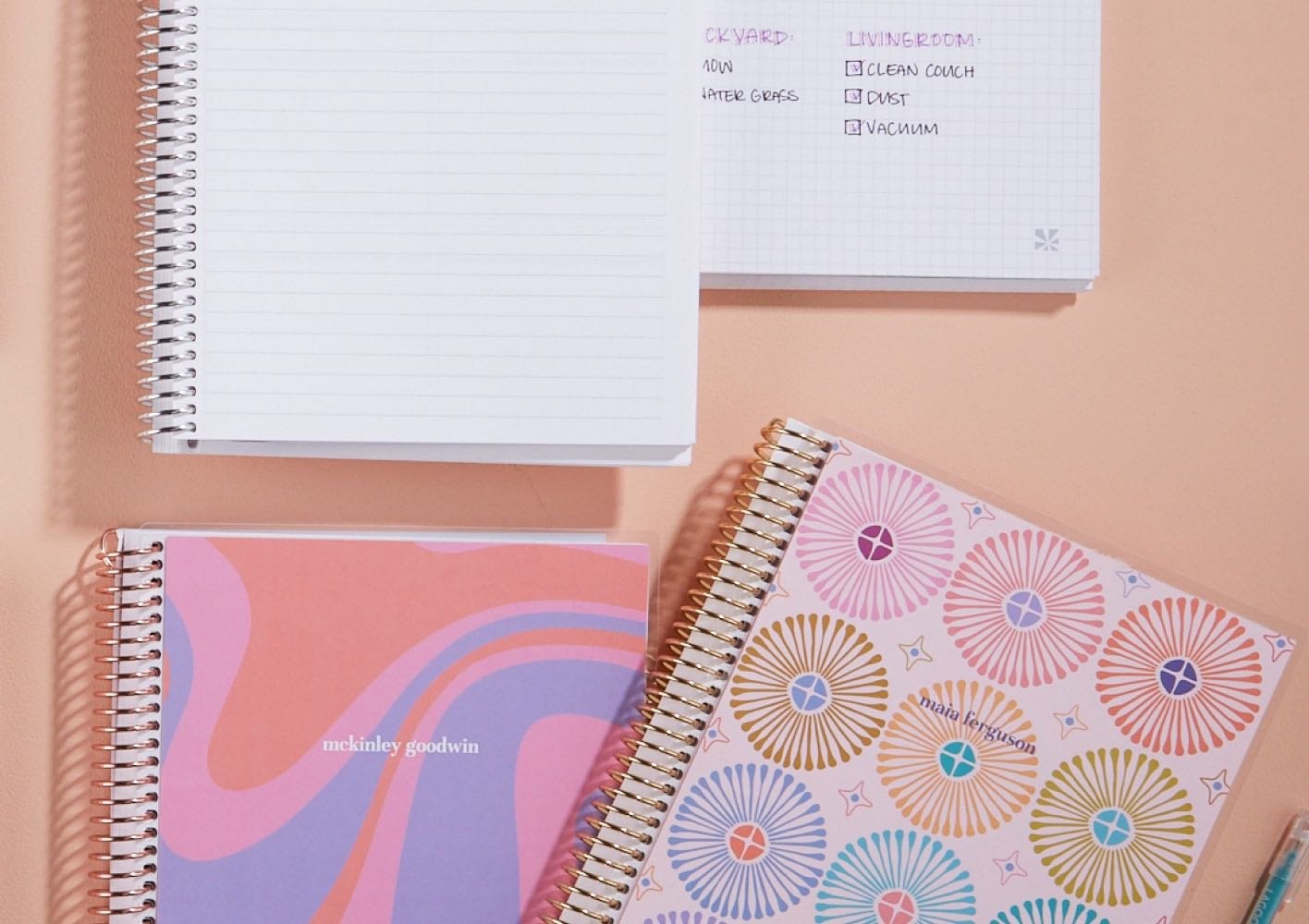 Coiled notebooks